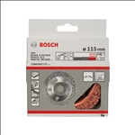 Bosch Hartmetalltopfscheibe, 115 x 22,23 mm, grob, flach #2608600175