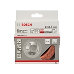 Bosch Hartmetalltopfscheibe, 115 x 22,23 mm, fein, flach #2608600177