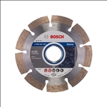 Bosch Diamanttrennscheibe Standard for Stone, 115 x 22,23 x 1,6 x 10 mm, 1er-Pack #2608602597