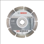 Bosch Diamanttrennscheibe Standard for Concrete, 150 x 22,23 x 2 x 10 mm, 10er-Pack #2608603241