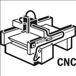 Bosch Nutfräser Expert for Wood, Voll-Carbide, 8 mm, D1 4 mm, L 15,8 mm, G 50,7 mm #2608629354