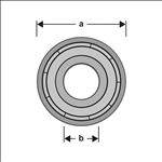 Bosch Führungskugellager-Set, Expert for Wood #2608629391