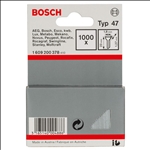 Bosch Tackernagel Typ 47, 1,8 x 1,27 x 23 mm, 1000er-Pack #1609200378