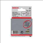 Bosch Schmalrückenklammer Typ 55, geharzt 6 x 1,08 x 26 mm, 1000er-Pack #1609200388