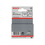 Bosch Flachdrahtklammer Typ 52, 12,3 x 1,25 x 6 mm, 1000er-Pack #2609200204