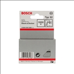 Bosch Flachdrahtklammer Typ 52, 12,3 x 1,25 x 14 mm, 1000er-Pack #2609200208