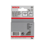 Bosch Feindrahtklammer Typ 53, 11,4 x 0,74 x 6 mm, 1000er-Pack, rostfrei #2609200214