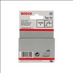 Bosch Flachdrahtklammer Typ 54, 12,9 x 1,25 x 8 mm, 1000er-Pack #2609200219