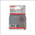 Bosch Schmalrückenklammer Typ 55, geharzt 6 x 1,08 x 30 mm, 1000er-Pack #2609200224