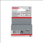 Bosch Flachdrahtklammer Typ 57, 10,6 x 1,25 x 10 mm, 1000er-Pack #2609200231