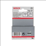 Bosch Flachdrahtklammer Typ 57, 10,6 x 1,25 x 12 mm, 1000er-Pack #2609200232