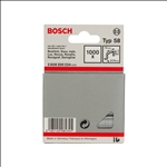 Bosch Feindrahtklammer Typ 58, 13 x 0,75 x 6 mm, 1000er-Pack #2609200234