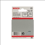 Bosch Feindrahtklammer Typ 58, 13 x 0,75 x 12 mm, 1000er-Pack #2609200237