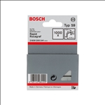 Bosch Feindrahtklammer Typ 59, 10,6 x 0,72 x 10 mm, 1000er-Pack #2609200241