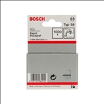 Bosch Feindrahtklammer Typ 59, 10,6 x 0,72 x 14 mm, 1000er-Pack #2609200243