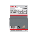 Bosch Feindrahtklammer Typ 53, 11,4 x 0,74 x 4 mm, 1000er-Pack #2609200291