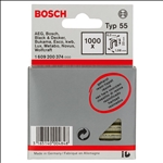 Bosch Schmalrückenklammer Typ 55, geharzt 6 x 1,08 x 23 mm, 1000er-Pack #1609200374