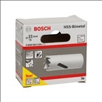 Bosch Lochsäge HSS-Bimetall für Standardadapter, 22 mm, 7/8-Zoll #2608584104