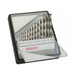 Bosch 13-tlg. Metallbohrer-Set, Robust Line, HSS-G, 135°, 1,5–6,5 mm #2607010538