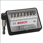 Bosch 8+1-tlg. Schrauberbit-Set, Robust Line, S T, Extra Hard-Ausführung #2607002562