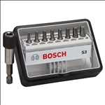 Bosch 8+1-tlg. Schrauberbit-Set, Robust Line, S T, Extra Hard-Ausführung #2607002562