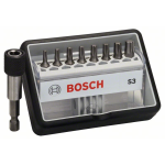 Bosch 8+1-tlg. Schrauberbit-Set, Robust Line, S T, Extra Hard-Ausführung #2607002562