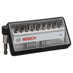 Bosch 18+1-tlg. Schrauberbit-Set, Robust Line, L PH/PZ/T, Extra Hard-Ausführung #2607002567