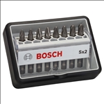 Bosch 8-tlg. Schrauberbit-Set, Robust Line, Sx PZ, Extra Hard-Ausführung #2607002557