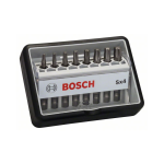 Bosch 8-teiliges Schrauberbit-Set, Robust Line, Sx T, Extra Hard-Ausführung #2607002559