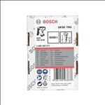 Bosch Senkkopf-Stift SK50 19G, 1,2 mm, 19 mm, verzinkt, 5000er-Pack #2608200512