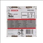 Bosch Senkkopf-Stift SK64 55G, 1,6 mm, 55 mm, verzinkt, 2500er-Pack #2608200506