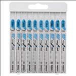 Bosch 10-tlg. Stichsägeblatt-Set Basic for Metal #2607010631