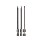 Bosch Schrauberbit-Set Extra-Hart, 3-teilig, T8, T10, T15, 89 mm #2607001759