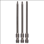 Bosch Schrauberbit-Set Extra-Hart, 3-teilig, T8, T10, T15, 89 mm #2607001759