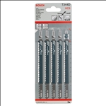 Bosch Stichsägeblatt T 344 D Speed for Wood, 5er-Pack #2608633A34
