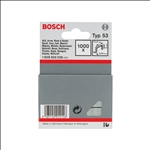 Bosch Feindrahtklammer Typ 53, 11,4 x 0,74 x 6 mm, 1000er-Pack #1609200326