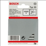 Bosch Schmalrückenklammer Typ 55, 6 x 1,08 x 12 mm, 1000er-Pack #1609200370