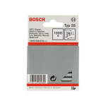 Bosch Schmalrückenklammer Typ 55, 6 x 1,08 x 12 mm, 1000er-Pack #1609200370