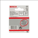 Bosch Schmalrückenklammer Typ 55, geharzt 6 x 1,08 x 19 mm, 3000er-Pack #2609200226