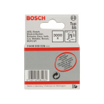 Bosch Schmalrückenklammer Typ 55, geharzt 6 x 1,08 x 19 mm, 3000er-Pack #2609200226