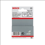 Bosch Flachdrahtklammer Typ 57, 10,6 x 1,25 x 6 mm, 1000er-Pack #2609200229