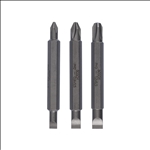 Bosch Doppelklingenbit-Set, 3-teilig, S0,6x4,5, PH1, S0,8x5,5, PH2, S1,2x6,5, PH3,60mm #2607001746