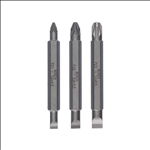 Bosch Doppelklingenbit-Set, 3-teilig, S0,6x4,5, PZ1, S0,8x5,5, PZ2, S1,2x6,5, PZ3,60mm #2607001747