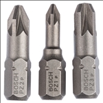 Bosch Schrauberbit-Set, Extra Hard, 3-tlg., PZ1, PZ2, PZ3, 25 mm #2607001753