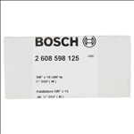 Bosch Adapter für Diamantbohrkronen, Maschinenseite 5/6 Zoll, Kronenseite G 1/2 Zoll #2608598125