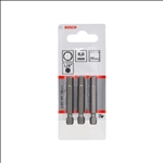 Bosch Schrauberbit Extra-Hart HEX 6, 49 mm, 3er-Pack #2607001735