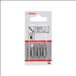 Bosch Schrauberbit-Set Extra-Hart (gemischt), 3-teilig, S 1,0x5,5, PH2, PZ2, 25 mm #2607001766