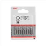 Bosch Schrauberbit-Set, Extra Hard, 5-tlg., T 10/15/20/25/30/25 mm #2607001768