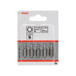 Bosch 5ER Bit Set T10/15/20/25/30 XH 25mm #2607001768