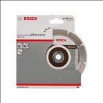 Bosch Diamanttrennscheibe Standard for Abrasive, 125 x 22,23 x 6 x 7 mm #2608602616